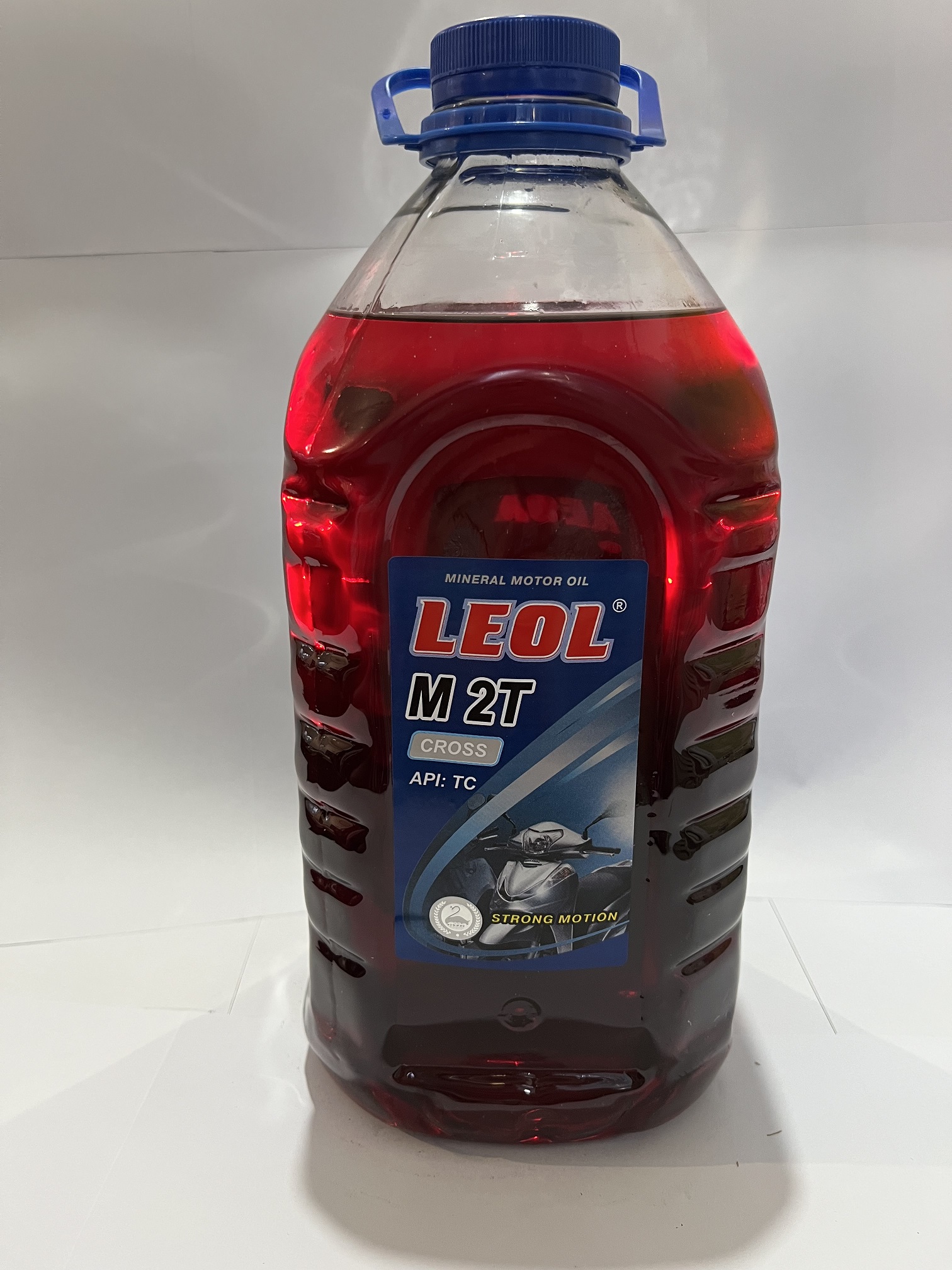 Масло двотактне мінеральне M 2Т SAE 30 API ТС ЛЕОЛ CROSS Каністра 3,6л